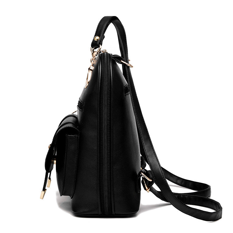 Female bag fashion PU leather fancy backpack