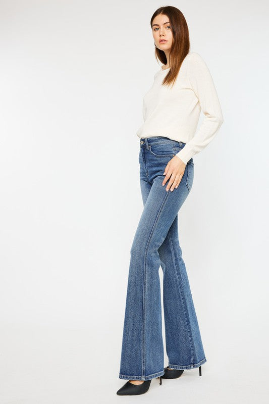 High Rise Flare Jeans