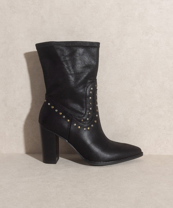 Paris Style Fashionable Oasis Society Boots with Studs