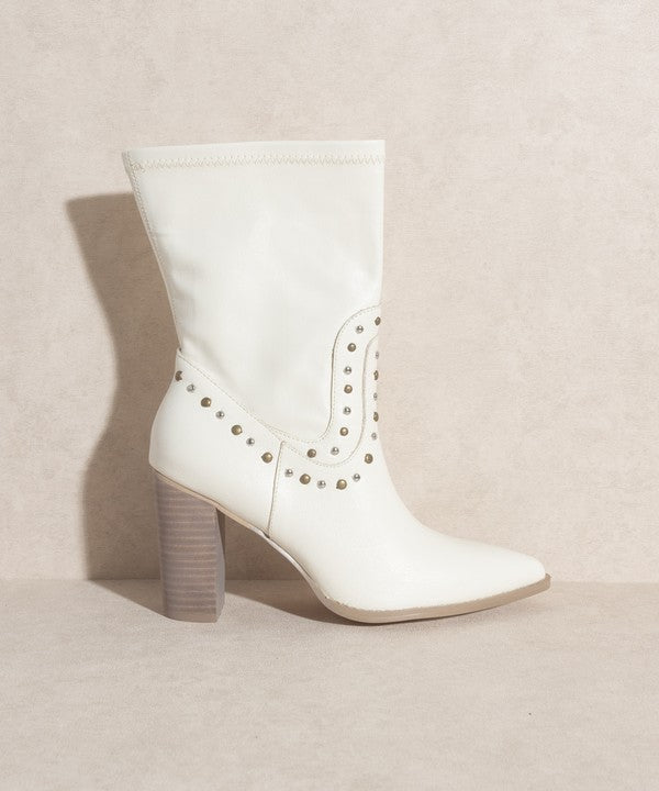 Paris Style Fashionable Oasis Society Boots with Studs