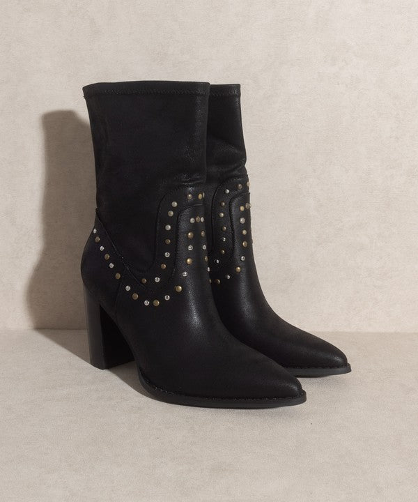 Paris Style Fashionable Oasis Society Boots with Studs