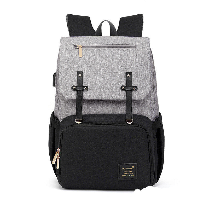 Double Shoulder Backpack | Chic Style All Purpose Bag | Contemporary Backpack |