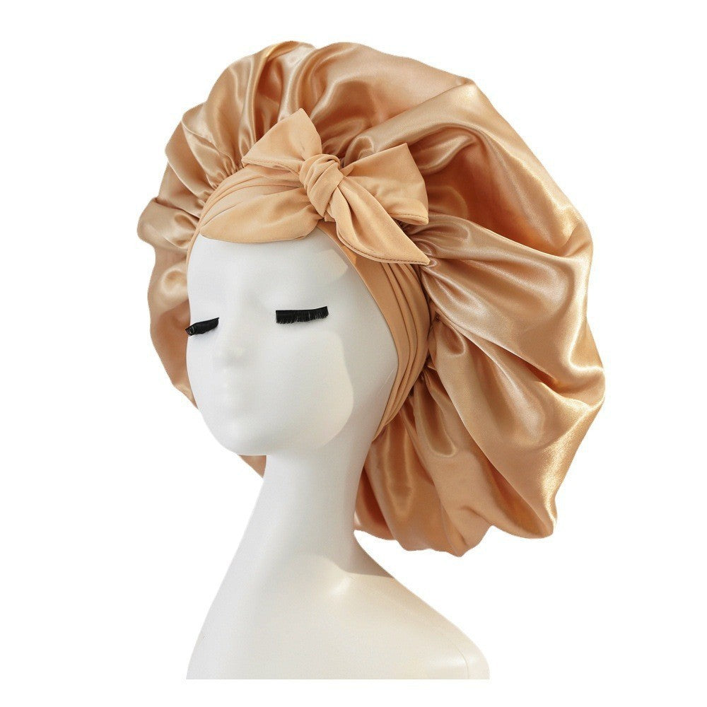 New Style Satin Bonnet For Sleep | Satin Hair Cover Night Bonnet