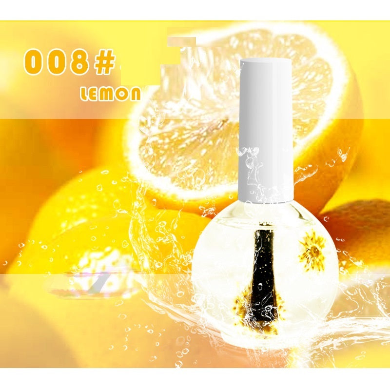 Dried Flowers Nutrition Nail Treatment Polish