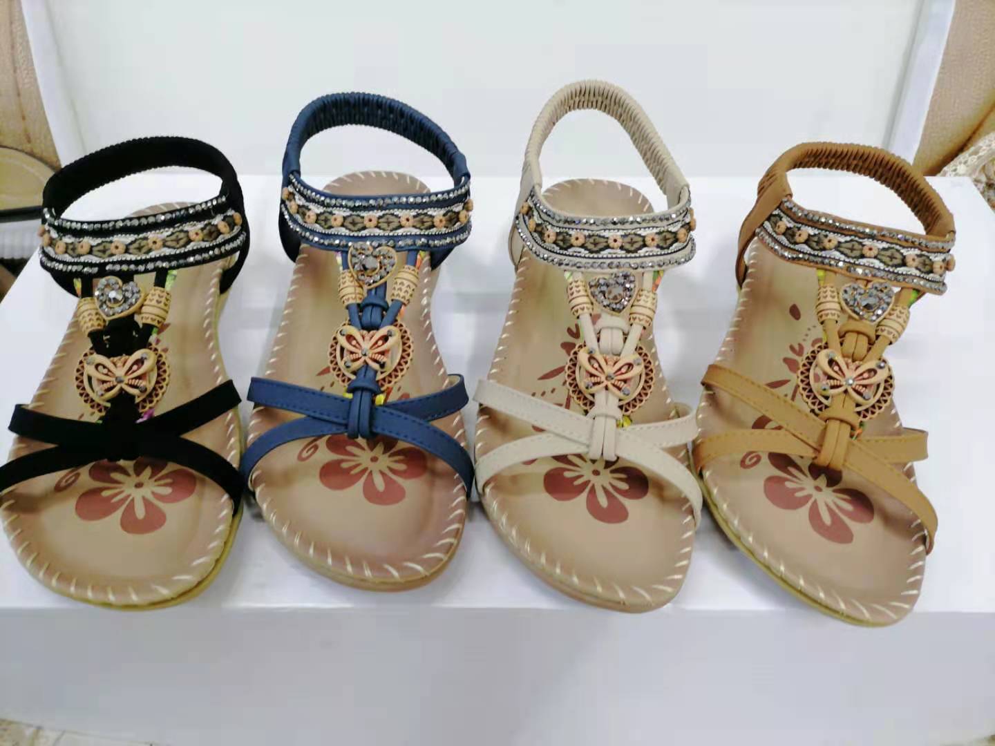 Rhinestone Sandals| Indian Fashion Sandals