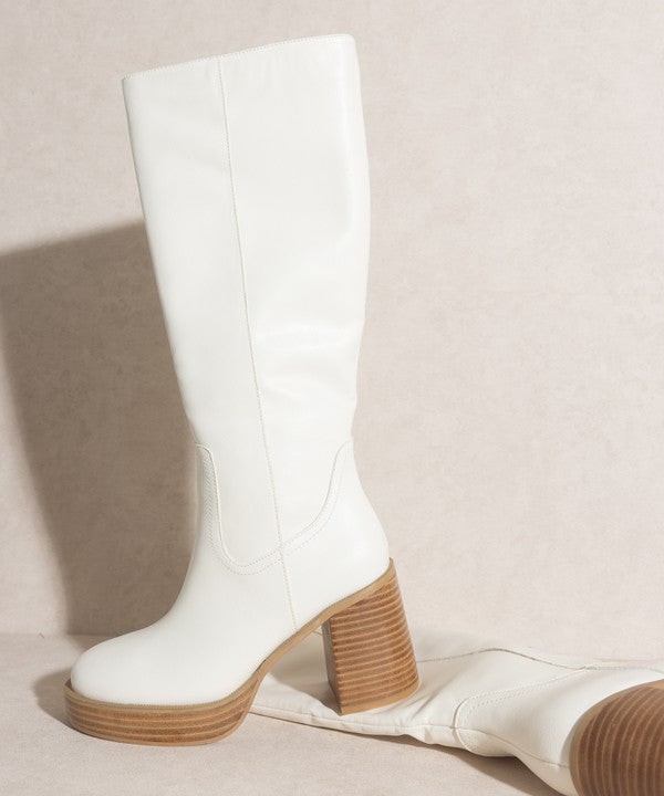 Platform Knee-High Boots | Oasis Society Juniper -