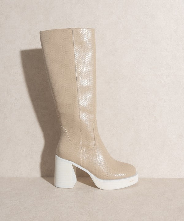 Platform Knee-High Boots | Oasis Society Juniper -