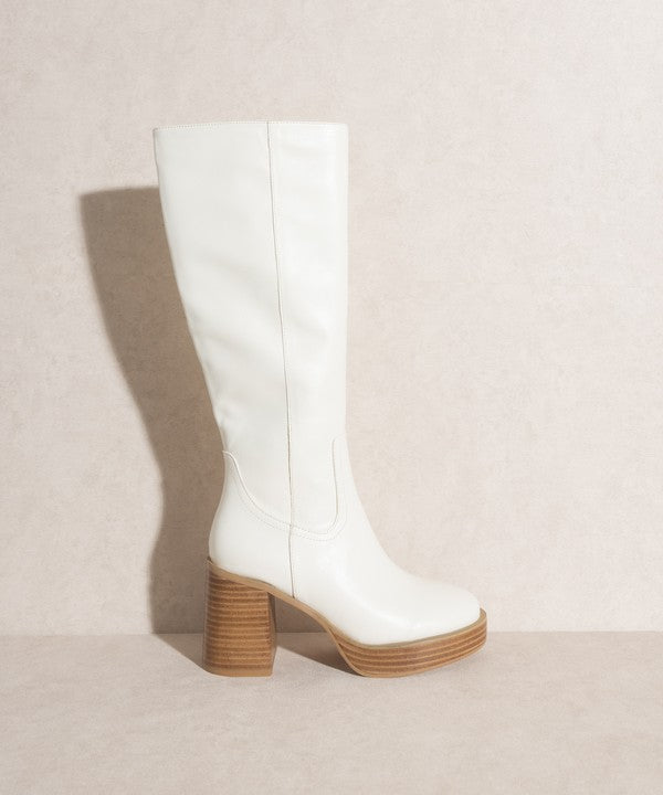 Platform Knee-High Boots | Oasis Society Juniper -