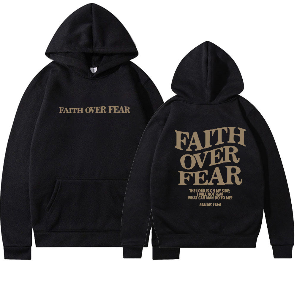 Faith Over Fear Hoodie Sweatshirt