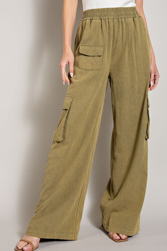 Cargo Pants | Mineral Washed Cargo Pants