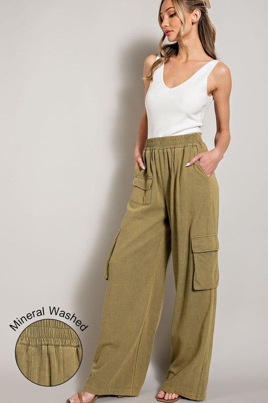 Cargo Pants | Mineral Washed Cargo Pants