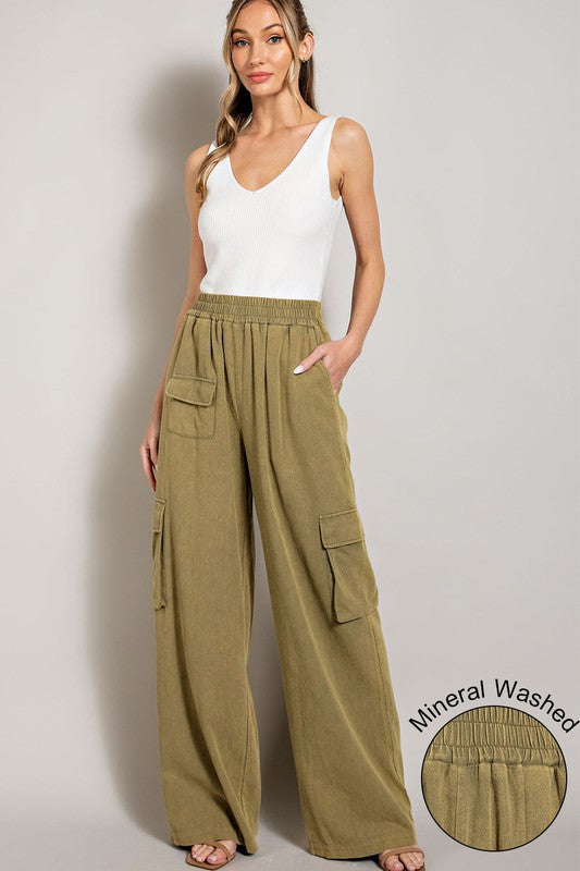 Cargo Pants | Mineral Washed Cargo Pants