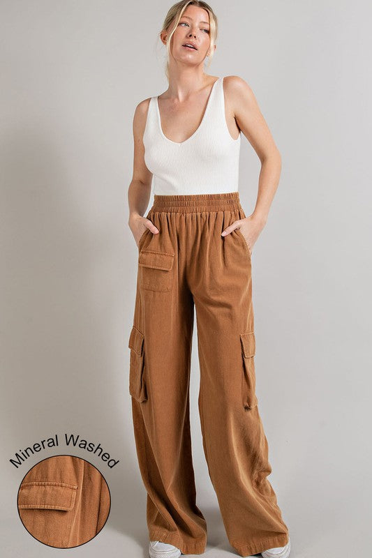 Cargo Pants | Mineral Washed Cargo Pants