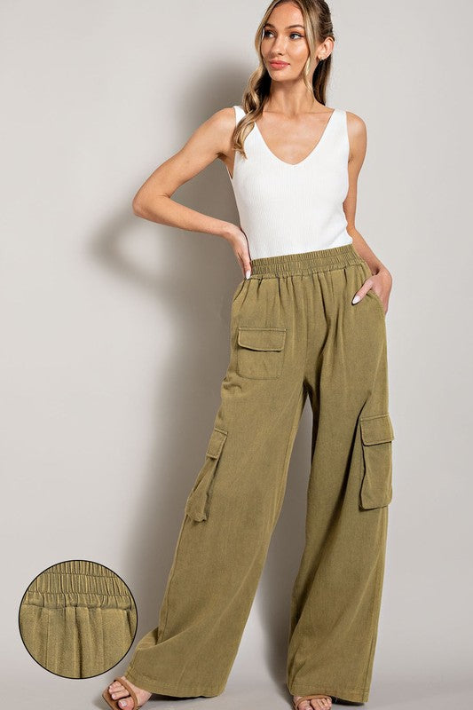 Cargo Pants | Mineral Washed Cargo Pants