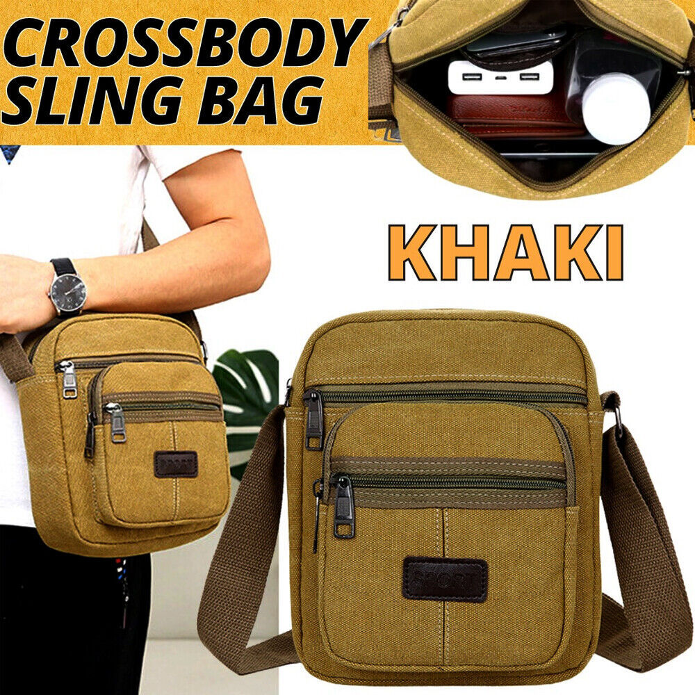 Crossbody Bag | Casual Canvas Bags Unisex