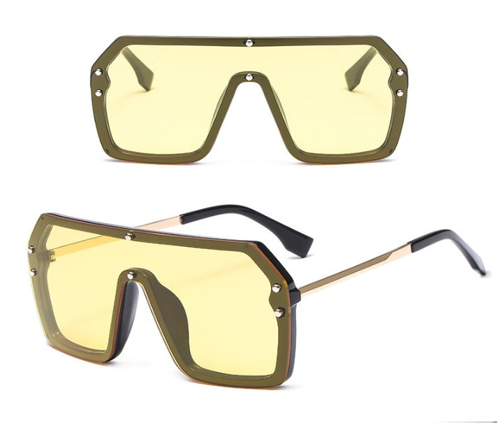 Oversize Unisex Sunglasses | Fashion UV400 Glasses