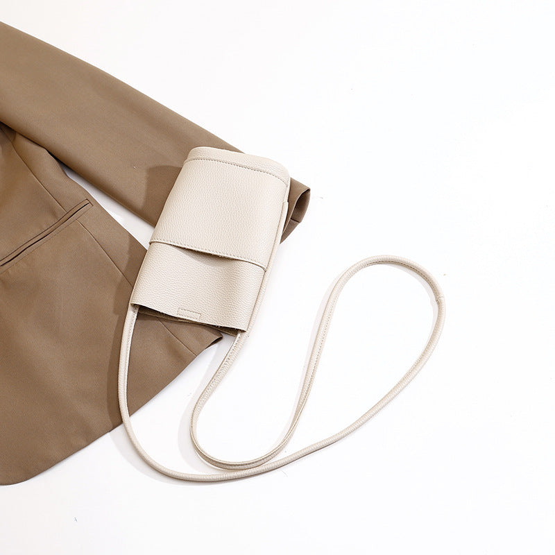 Soft Leather Mobile Phone Bag | Crossbody Purse