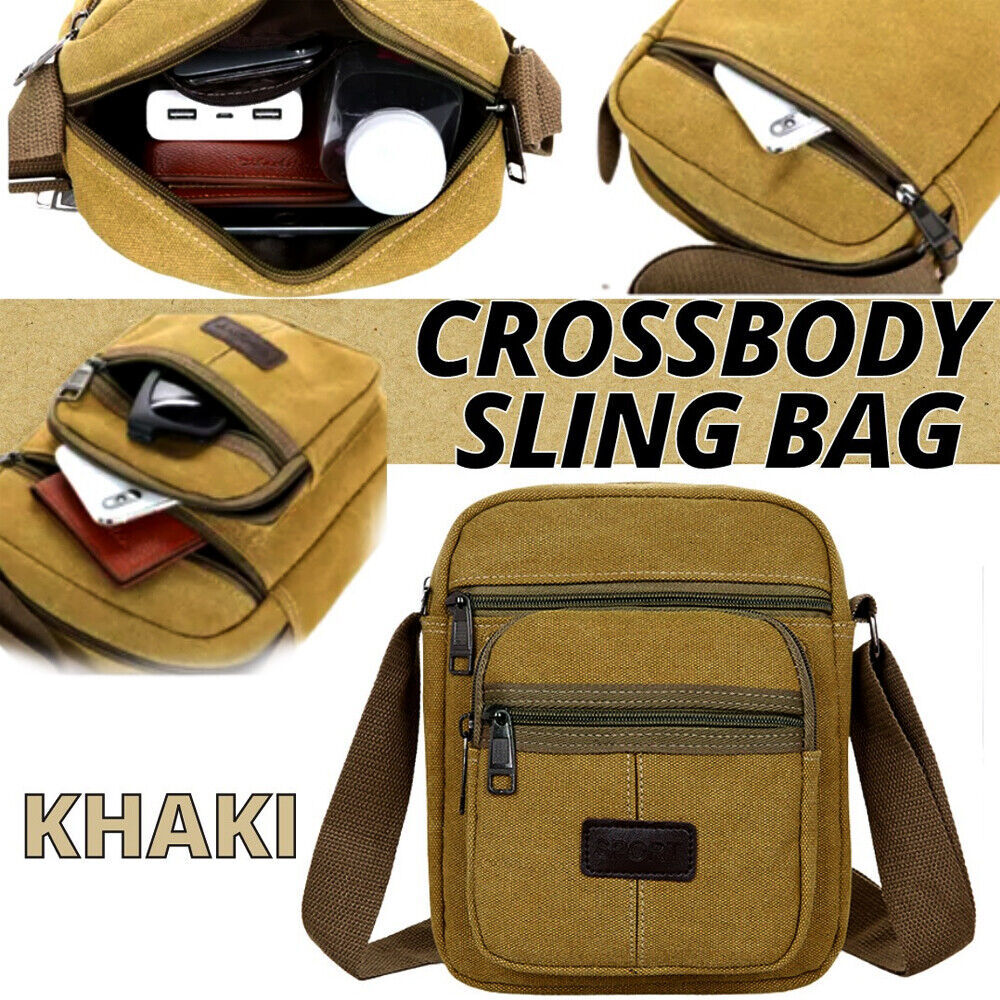 Crossbody Bag | Casual Canvas Bags Unisex