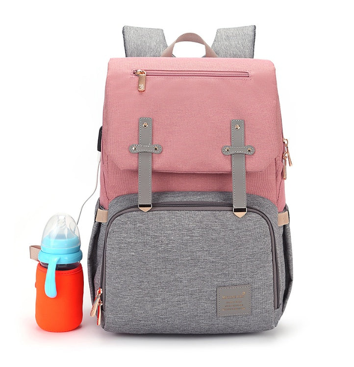 Double Shoulder Backpack | Chic Style All Purpose Bag | Contemporary Backpack |