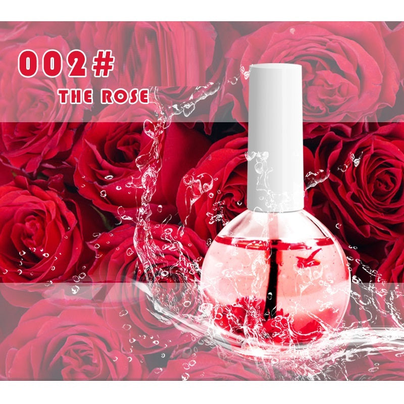 Dried Flowers Nutrition Nail Treatment Polish