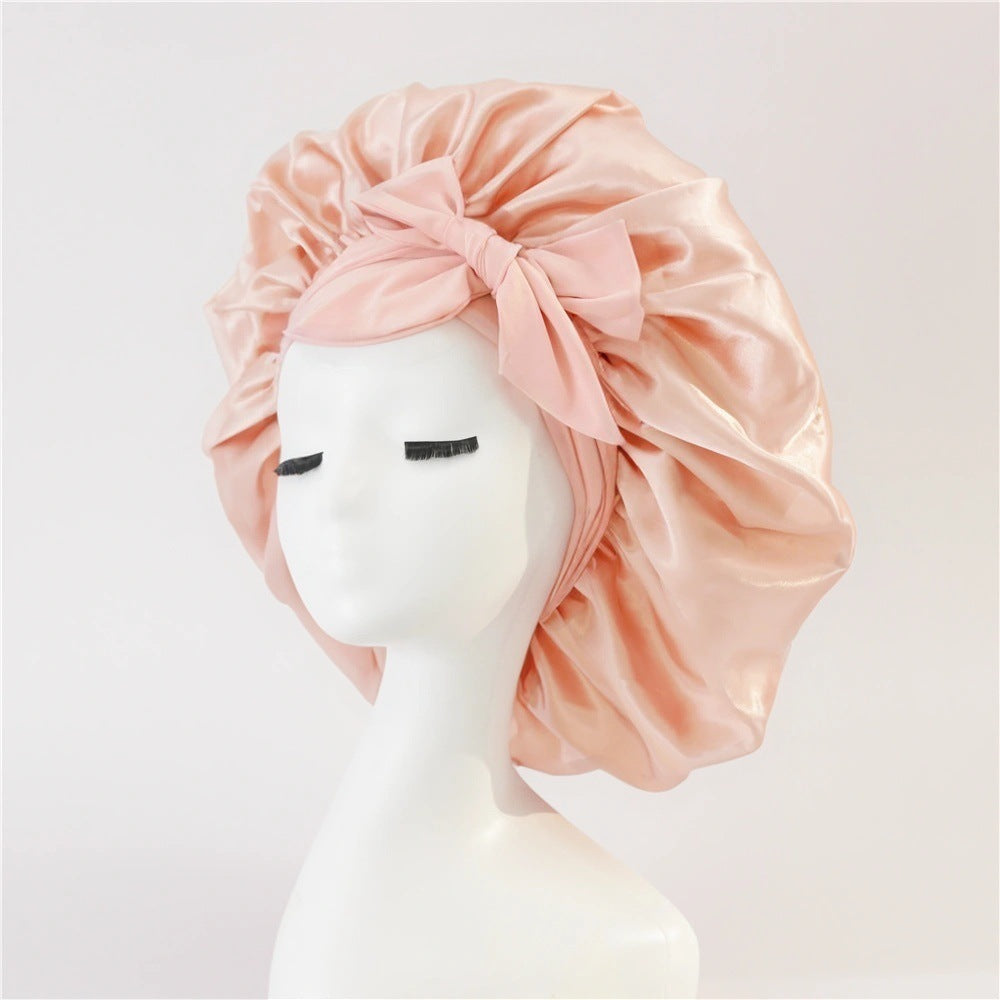 New Style Satin Bonnet For Sleep | Satin Hair Cover Night Bonnet