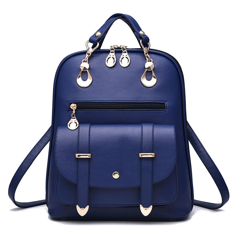 Female bag fashion PU leather fancy backpack