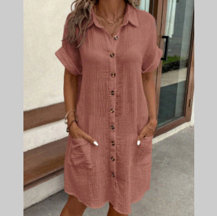 Fashion Mid-length Loose Dress