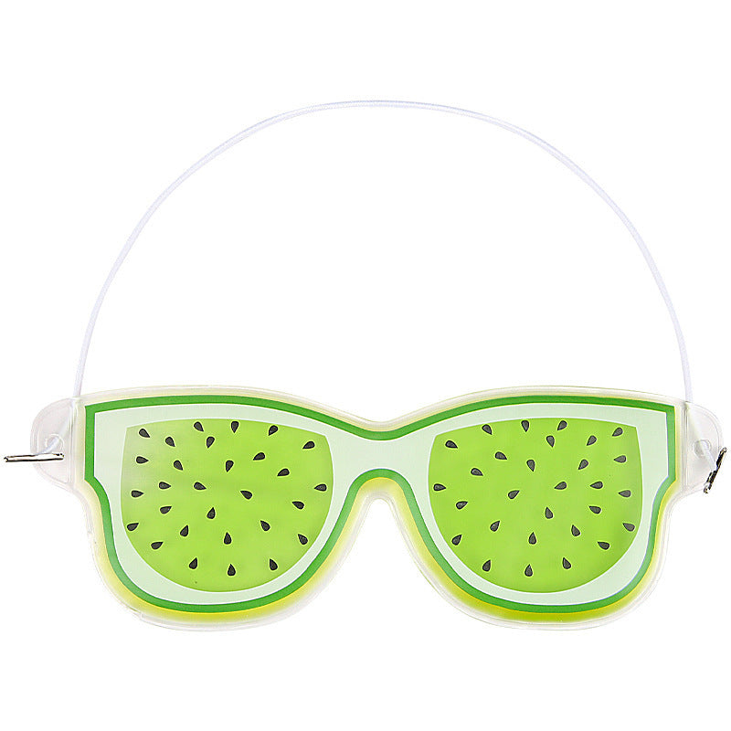 Frosted Fruit PVC Gel Ice Eye Mask