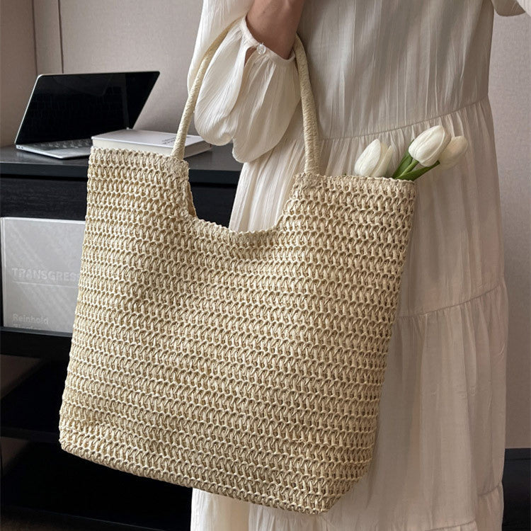 Design Gargen Bag | Woman Flower Straw Bag