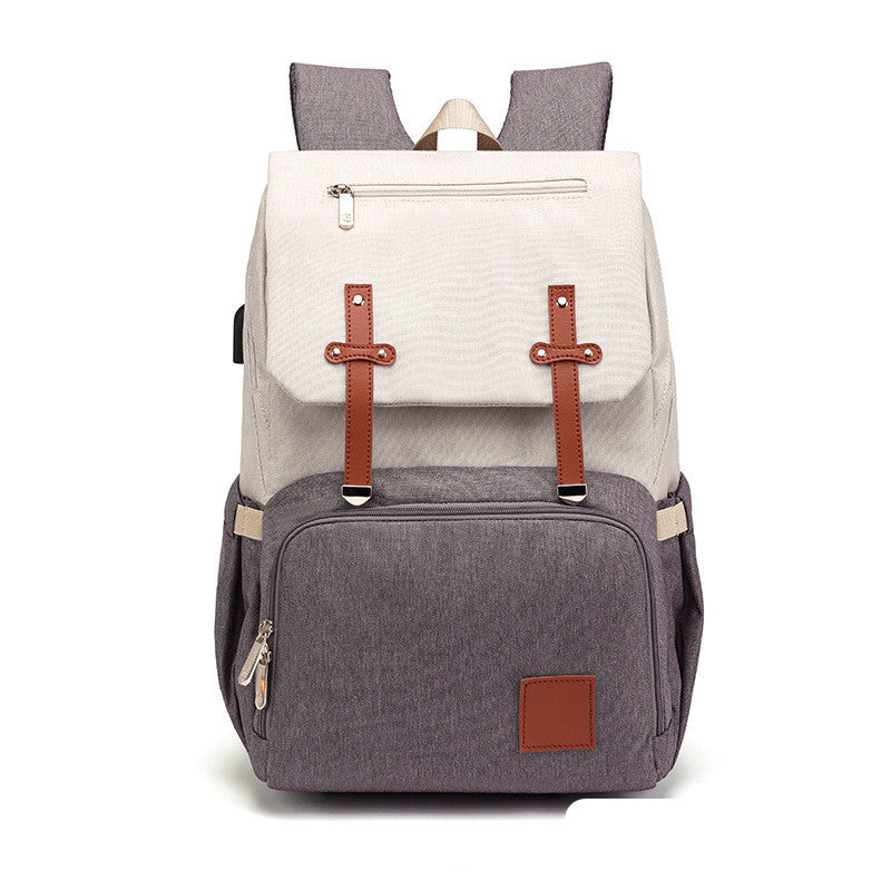 Double Shoulder Backpack | Chic Style All Purpose Bag | Contemporary Backpack |