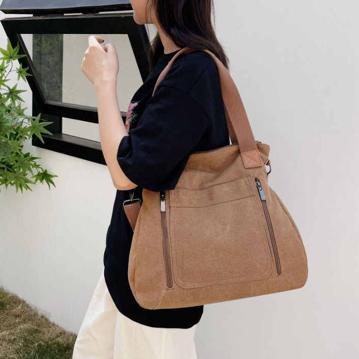 Women Totes Bag | Large Female Canvas Bag |Female Casual Shoulder Bags