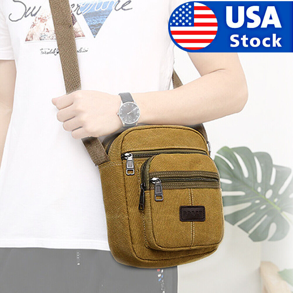 Crossbody Bag | Casual Canvas Bags Unisex