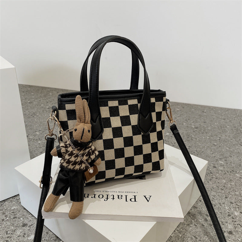 Checker Style Purse | Stylish Checker Purse