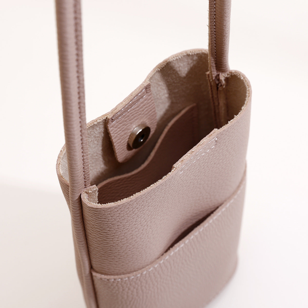 Soft Leather Mobile Phone Bag | Crossbody Purse