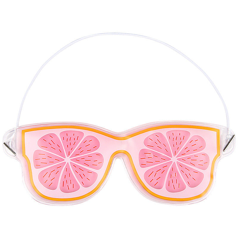 Frosted Fruit PVC Gel Ice Eye Mask