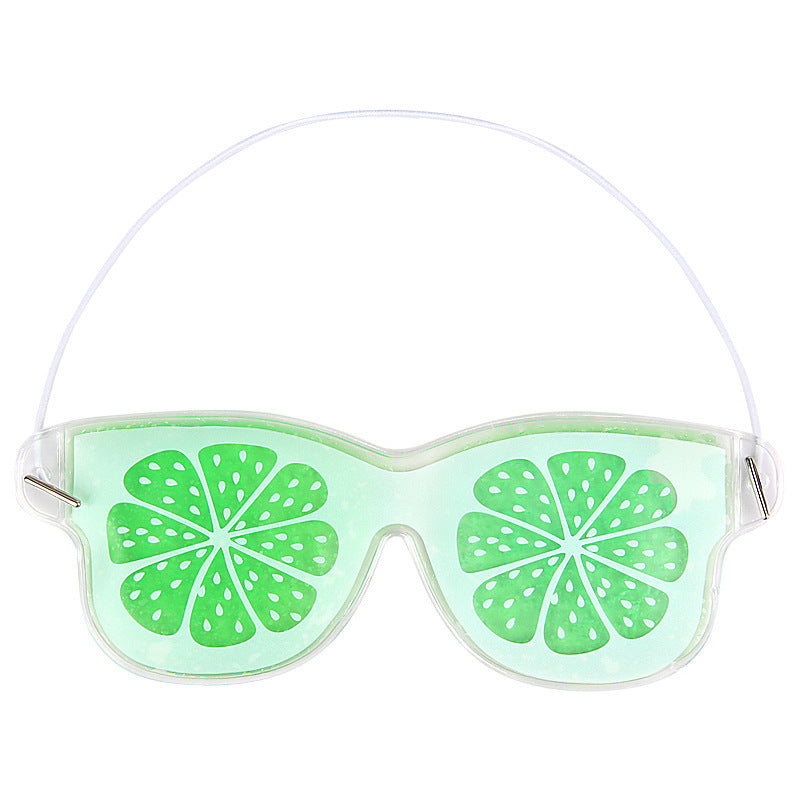 Frosted Fruit PVC Gel Ice Eye Mask