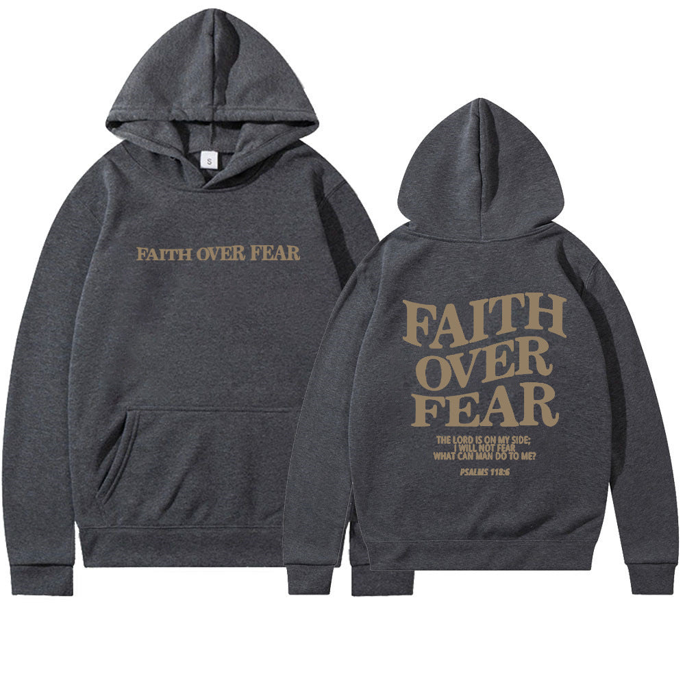 Faith Over Fear Hoodie Sweatshirt