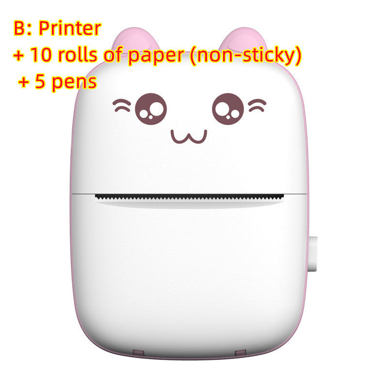 Mini Portable Anywhere Printer | Mini Bluetooth WiFi  Printer | Mobile Phone Outdoors Photo Printer