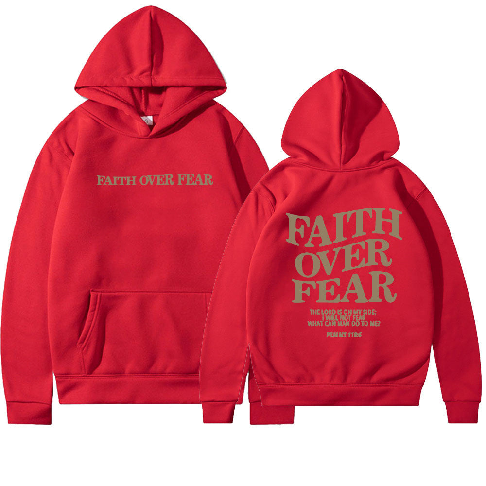 Faith Over Fear Hoodie Sweatshirt