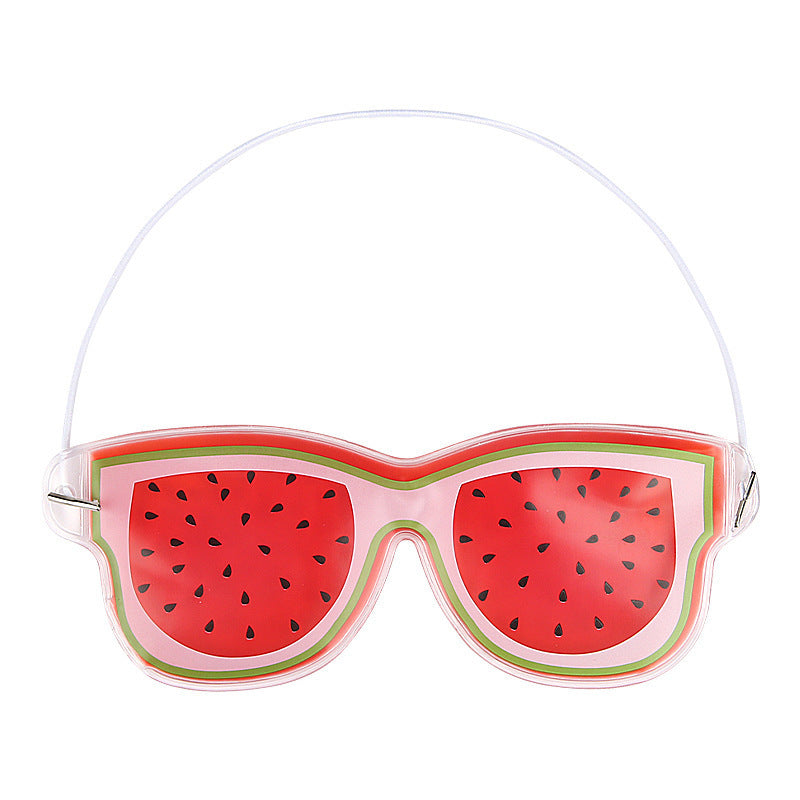 Frosted Fruit PVC Gel Ice Eye Mask