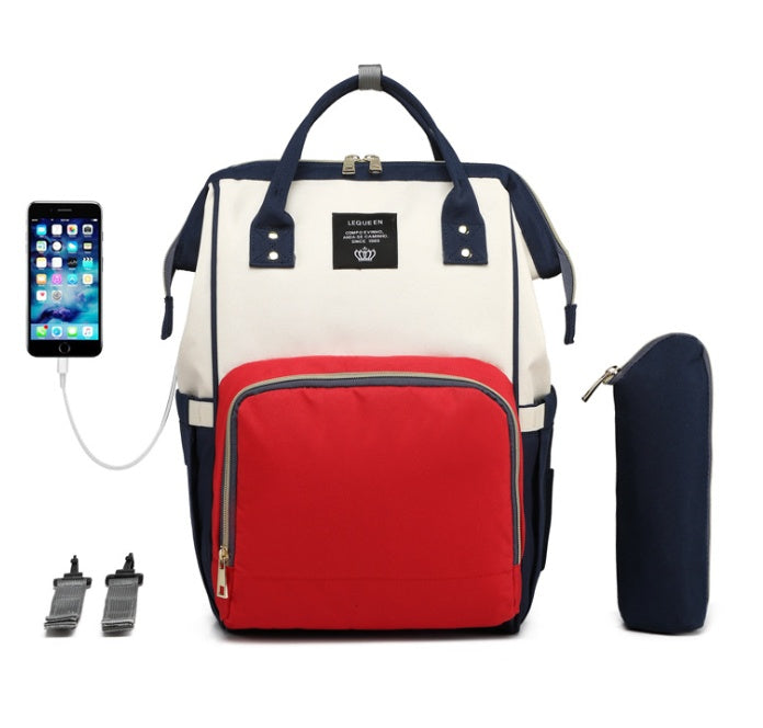 Large Classy Diaper Bag | Moms Nursing Backpacks |Travel Baby Bag