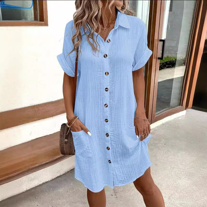 Fashion Mid-length Loose Dress