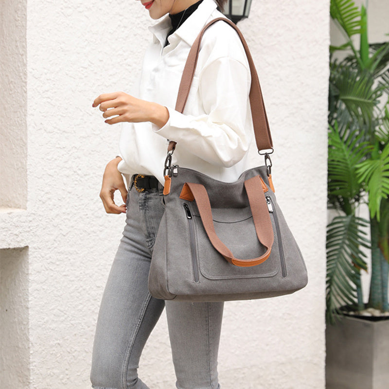 Women Totes Bag | Large Female Canvas Bag |Female Casual Shoulder Bags