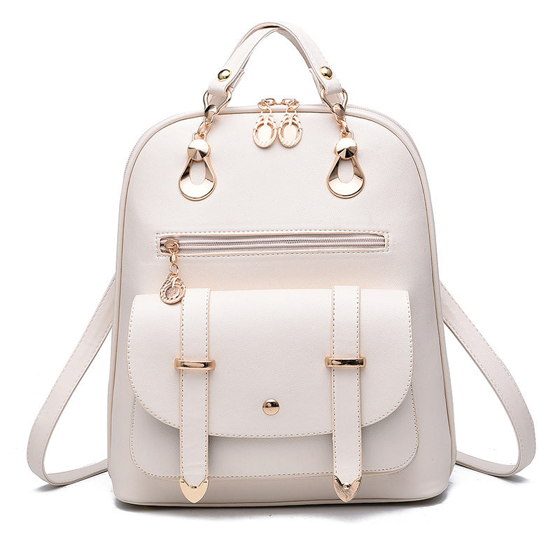 Female bag fashion PU leather fancy backpack