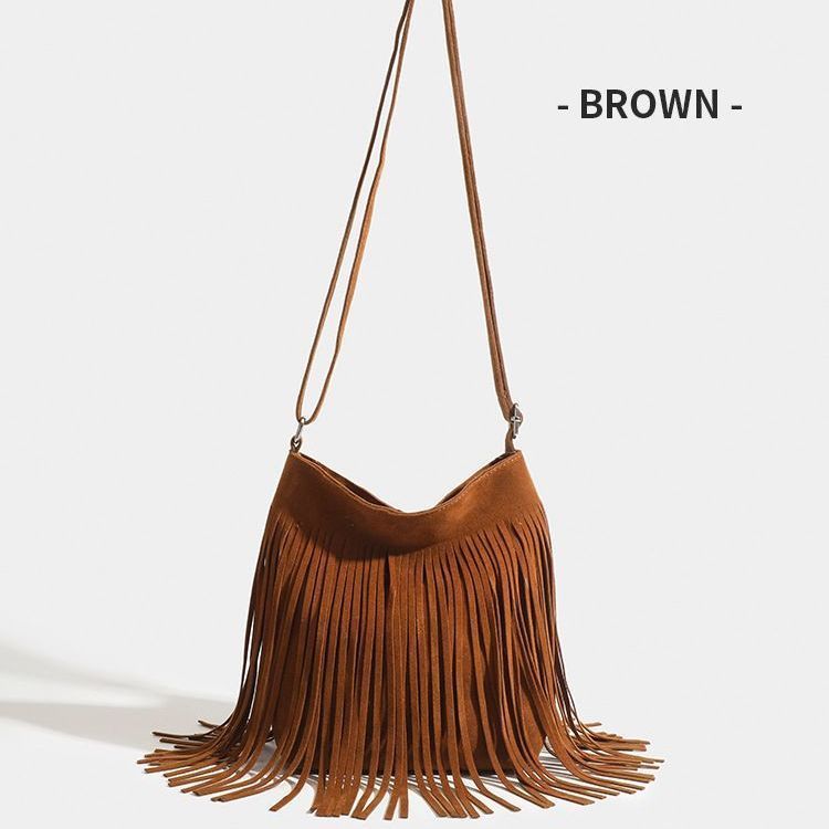 Popular Tassel Purse | Shoulder Bag with Tassels