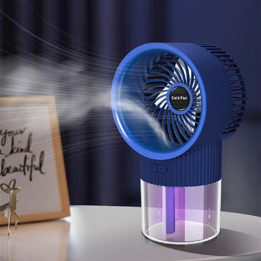 Ice Mist Air Conditioning Fan Small Portable