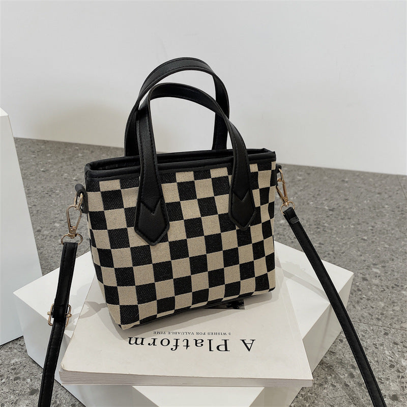 Checker Style Purse | Stylish Checker Purse