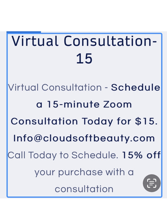 15 Minute Virtual Consultation