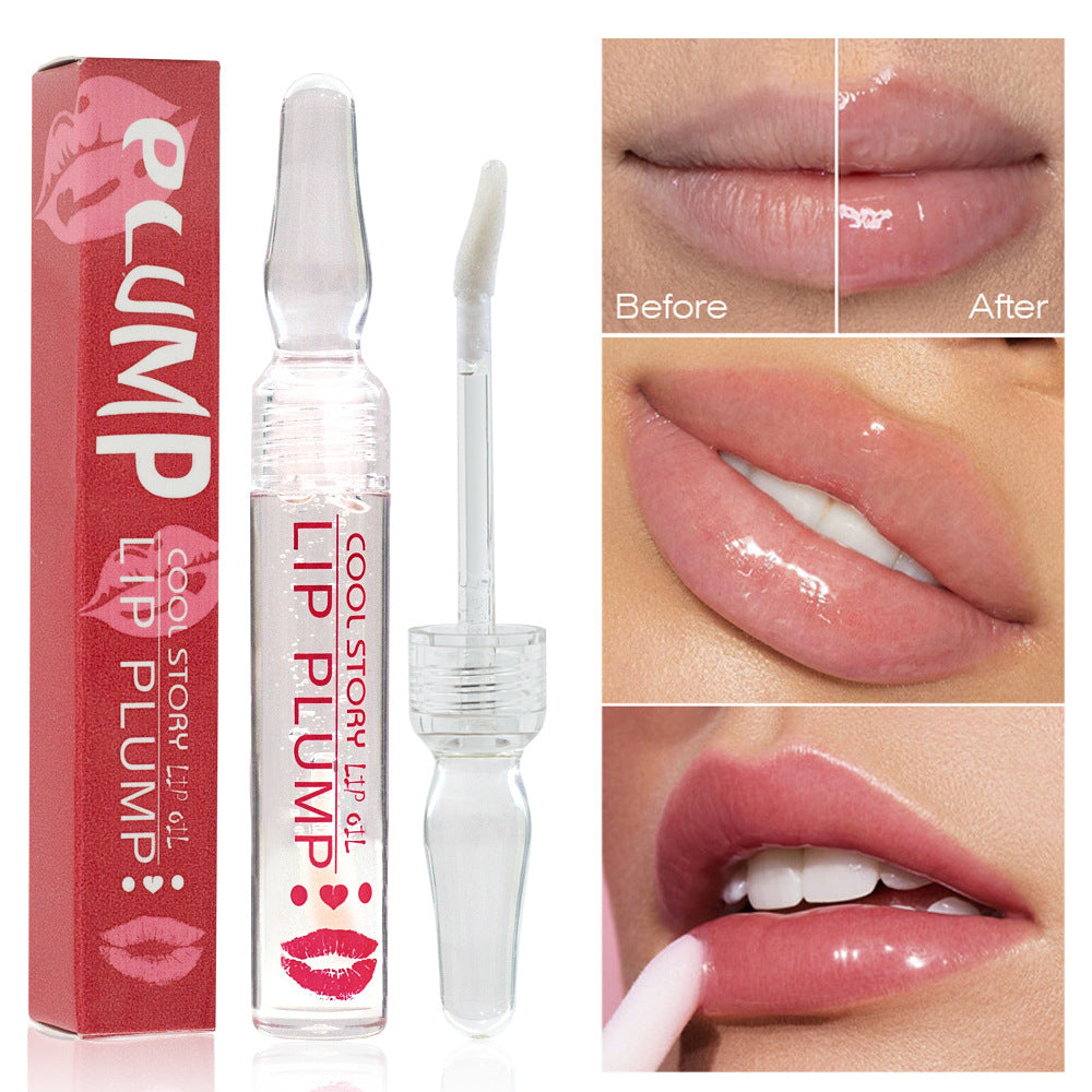 Plump Lip Gloss| Lip Glow | Fruit Flavor |Lip Gloss Moisturizing) Fuller Looking Lip