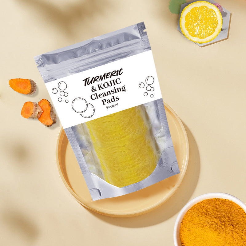 Turmeric Cleansing Pad Exfoliating Cleansing Facial Care